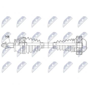 Albero di trasmissione NTY‑NPW‑VW‑163