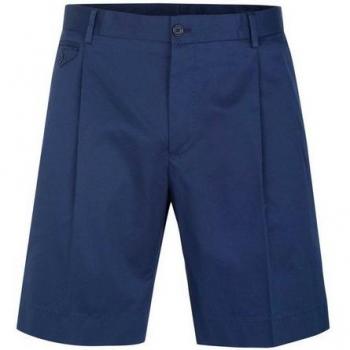 Blue Mid-Waist Bermuda Shorts – XL