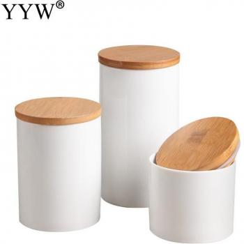 White Nordic Spice Storage Jars