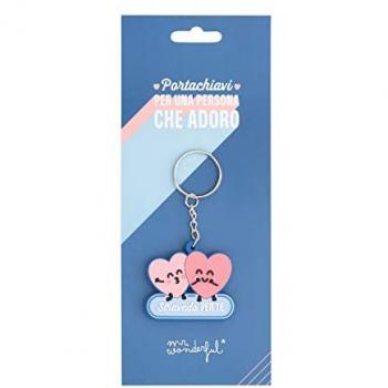 Mr. Wonderful Portachiavi Stravedo per Te Multicolore Taglia Unica