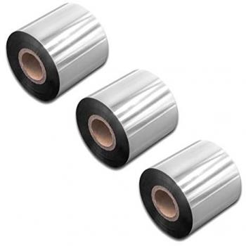 3x Black Wax Resin Thermal Ribbon for Sato CL6NX, CL4NX Label Printers, 60mm x 300m - Vhbw