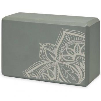 Mattoncino Pilates Gaiam Point Grigio Bianco