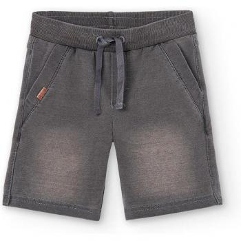 Bermuda Sendero Niño Boboli Gris con Bolsillos y Ajuste