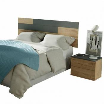 Set de cabecero de cama con dos mesas de noche Erika