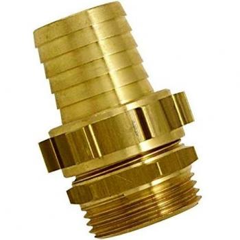 Raccord laiton droit 26 x 34 pour tuyau de 25 mm