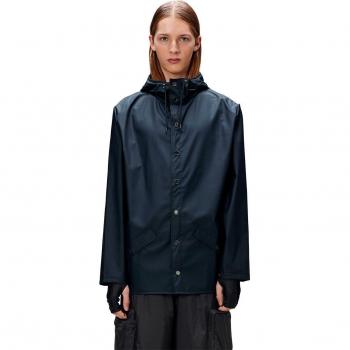 Rains Classic Jacket - Navy, Size Medium