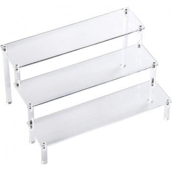 3-Tier Transparent Acrylic Cake Display