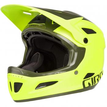 Giro Disciple MIPS DH 2019 - Casco para Bicicleta, Color Amarillo y Verde, Talla S