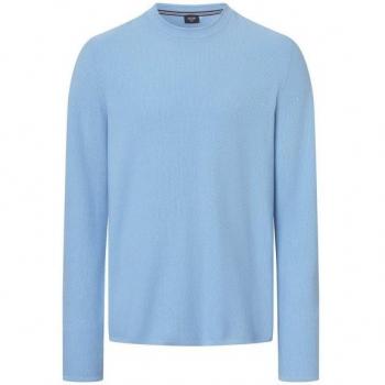 JOOP! Herren Strickpullover Hajon in Pastellblau