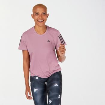 Camiseta de Manga Corta Adidas Tee Perform para mujer en color morado