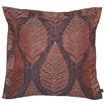 Prestigious Textiles Multicolour Cotton Treasure Cushion - 50x50cm Jacquard Oxford Trimmed with Tigers Eye Design