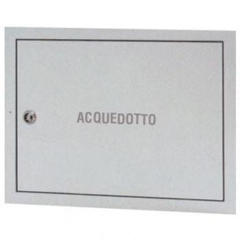 Sportello per Contatori Acqua in Lamiera Zincata - H30xL40 cm