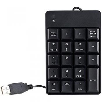 Pavé numérique filaire USB à 19 touches