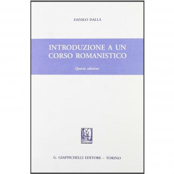 Introduzione a un corso romanistico