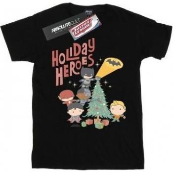 Justice League Holiday Heroes T-Shirt
