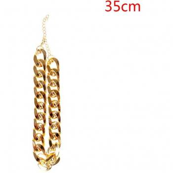Collar de oro para cachorros y gatitos, cadena ajustable, 1 unidad