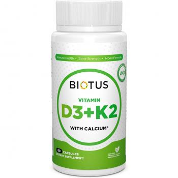 Fortaleza Ósea BIOTUS D3 + K2 + Calcio