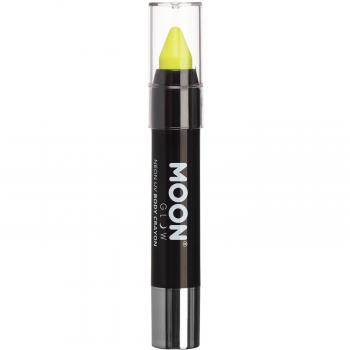 Pastel Yellow Moon Glow Neon UV Body Crayons (UK)