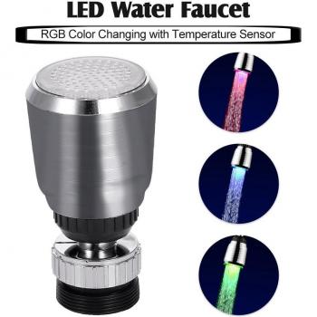 RGB Rotating Water Faucet Aerator