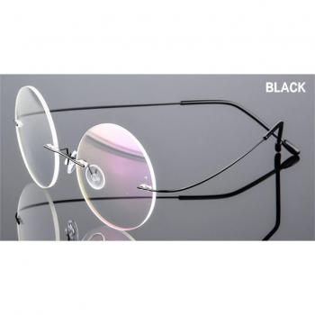 UVLAIK Rimless Stainless Steel Optical Frames