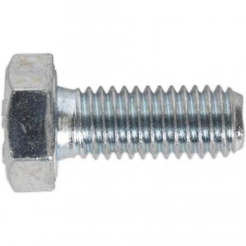 Sealey Zinc Plated 8.8 Steel Din 933 HT Setscrews M8 20mm Pack of 50
