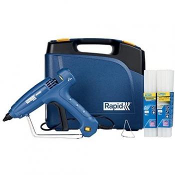 RAPID - Pistolet à colle EG320 - 1000g/h PRO Coffret + colle 24 sticks