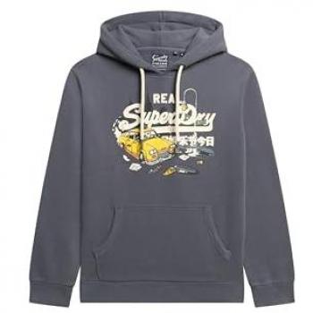 Sudadera New York gráfica Superdry