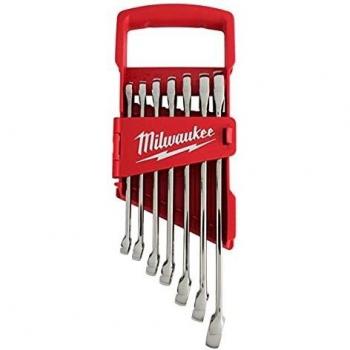 Milwaukee Combination SAE Wrench Mechanics Tool Set (7-Piece)