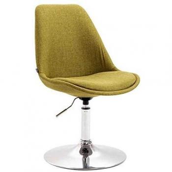 Chaise design rétro CLP Maverick tissu vert