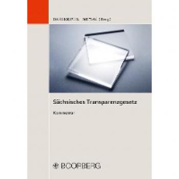 Sächsisches Transparenzgesetz: Kommentar