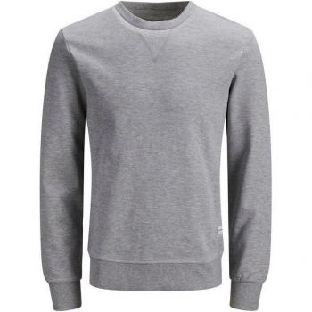 Felpa Base Jack & Jones Grigio Pallido 3XL