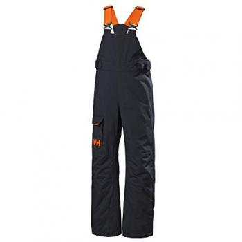Pantaloni da sci Helly Hansen Summit Bib PrimaLoft impermeabili blu/arancione 10 anni