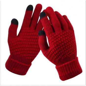 Cashmere Knitted Women Autumn Winter Gloves