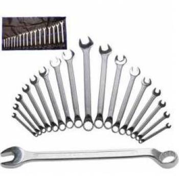 Set Chiavi Inglesi BGS 17 Pz. Anello‑Forchetta 8‑27 mm