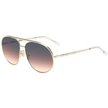 Isabel Marant Yellow Glam Sunglasses - Rose Gold/Blue Pink - 62mm