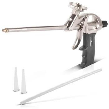 Kartuschenpistole + Fettpresse – Bauschaumpistole für PU‑Schaum