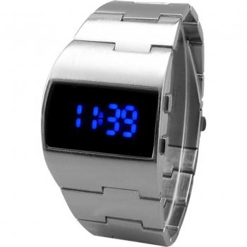 Elektronische LED-Armbanduhr für den Alltag