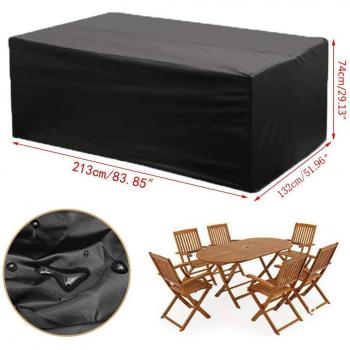 Rattan Table and Chair Waterproof Cover