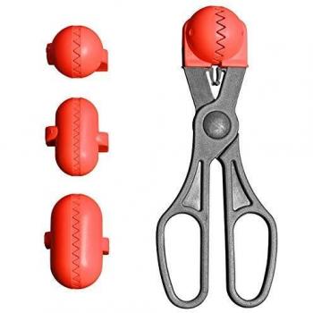 LA CROQUETERA - UTENSILIO MULTIUSO CON 4 MOLDES INTERCAMBIABLES - ROJO