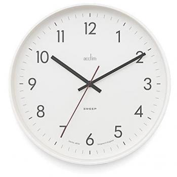 Sleek Sweep Aster 30cm Wall Timepiece