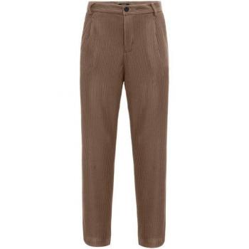 Antioch Pantaloni marrone a pieghe