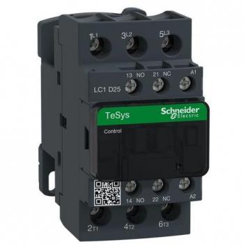 Relè Contattore Schneider 25A AC3 11kW 1NO1NC Coil32Vac