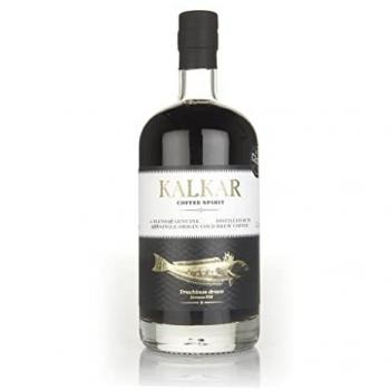 Kalkar Coffee Rum in Personalised Black Hinged Wood Gift Box