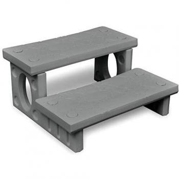 Grey Spa Steps Vidaxl