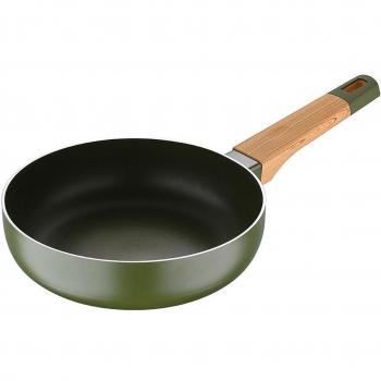 Sartén O20x56cm Aluminio 100 Reciclado 24mm de Grosor Ind Green Earth SG6760 San Ignacio