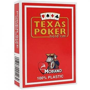 Texas Poker Rosso Modiano