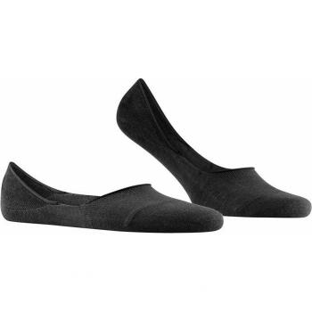 Falke Cotton No Show Socks - Black - Size: 43-44 BR / 10-11 US