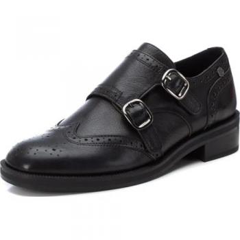 Carmela para mujer. 16196302-NEGRO Mocasines de Piel 161963 negro (40)