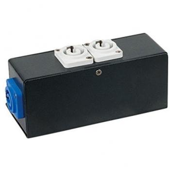 Showtec Stromverteiler – Powerport 3 PowerCON (1 Eingang / 3 Ausgänge)