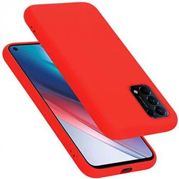 Couverture de téléphone “Liquid Red” pour Oppo Find X3 Lite – coque flexible